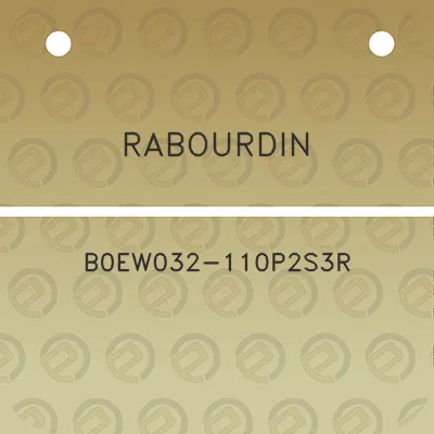 rabourdin-b0ew032-110p2s3r