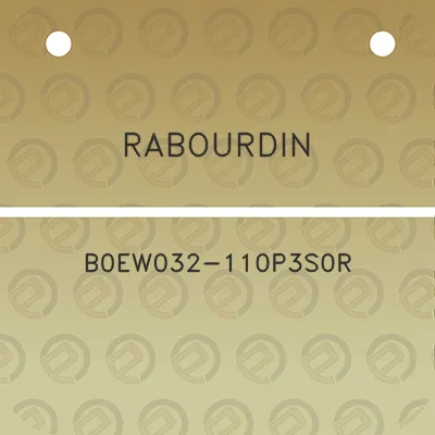 rabourdin-b0ew032-110p3s0r