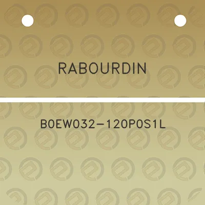 rabourdin-b0ew032-120p0s1l