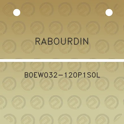 rabourdin-b0ew032-120p1s0l