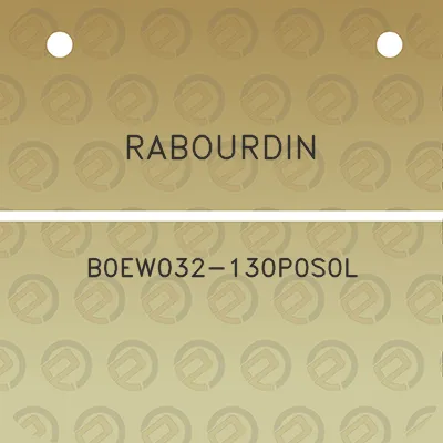 rabourdin-b0ew032-130p0s0l