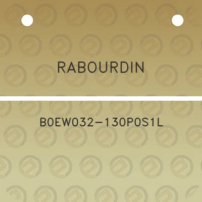 rabourdin-b0ew032-130p0s1l