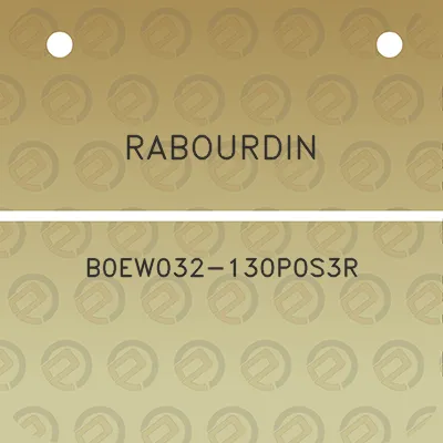 rabourdin-b0ew032-130p0s3r