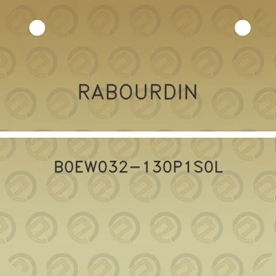 rabourdin-b0ew032-130p1s0l