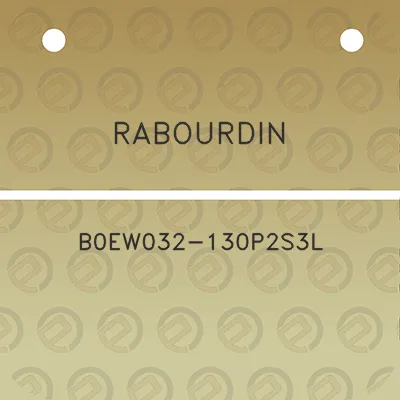 rabourdin-b0ew032-130p2s3l