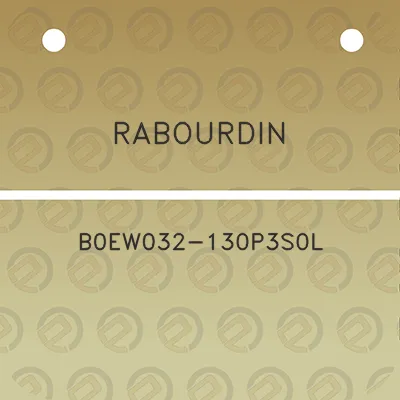 rabourdin-b0ew032-130p3s0l