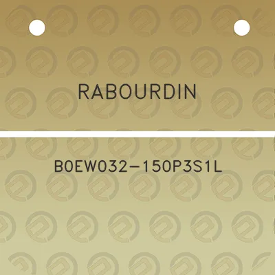 rabourdin-b0ew032-150p3s1l