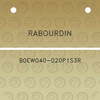 rabourdin-b0ew040-020p1s3r