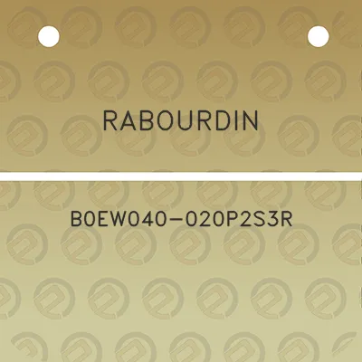 rabourdin-b0ew040-020p2s3r