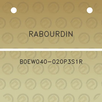 rabourdin-b0ew040-020p3s1r