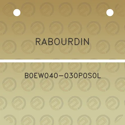 rabourdin-b0ew040-030p0s0l