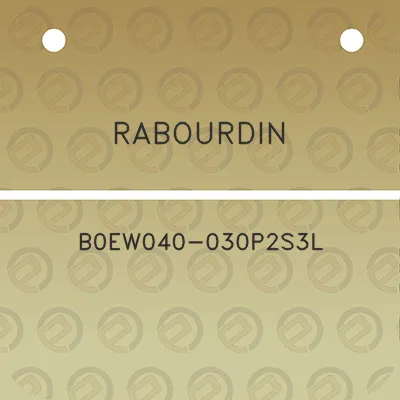 rabourdin-b0ew040-030p2s3l