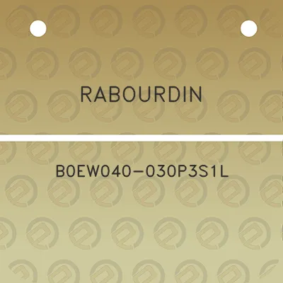 rabourdin-b0ew040-030p3s1l