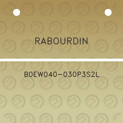 rabourdin-b0ew040-030p3s2l