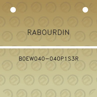 rabourdin-b0ew040-040p1s3r