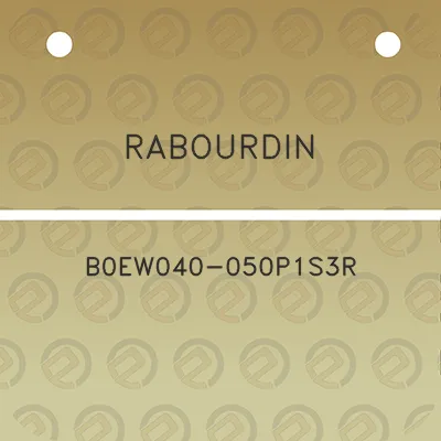 rabourdin-b0ew040-050p1s3r