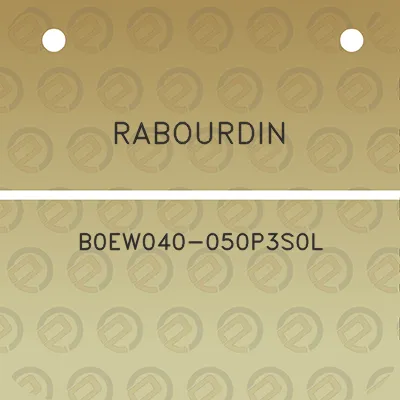 rabourdin-b0ew040-050p3s0l