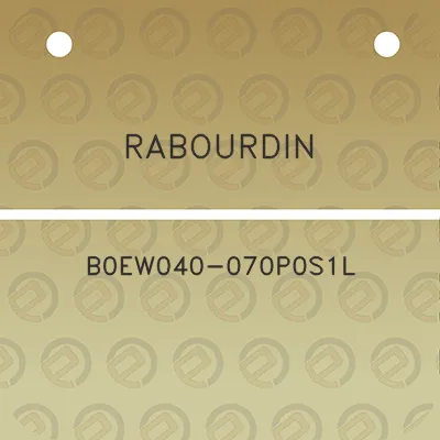 rabourdin-b0ew040-070p0s1l