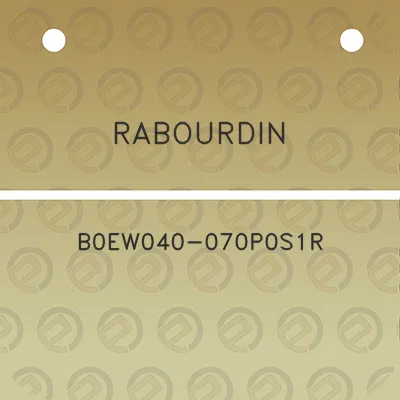 rabourdin-b0ew040-070p0s1r