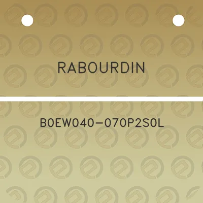 rabourdin-b0ew040-070p2s0l