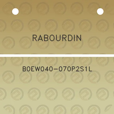 rabourdin-b0ew040-070p2s1l