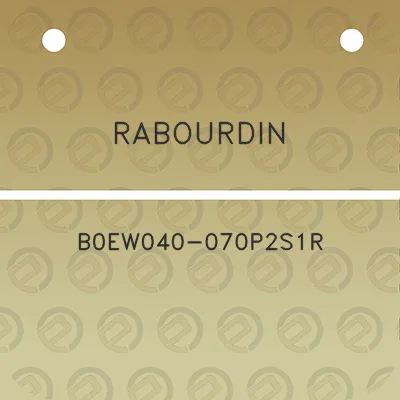 rabourdin-b0ew040-070p2s1r