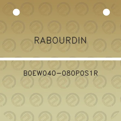 rabourdin-b0ew040-080p0s1r