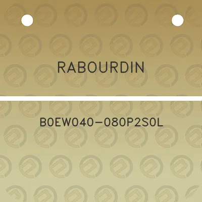 rabourdin-b0ew040-080p2s0l