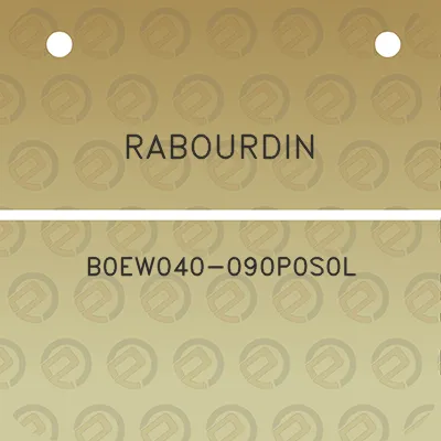 rabourdin-b0ew040-090p0s0l