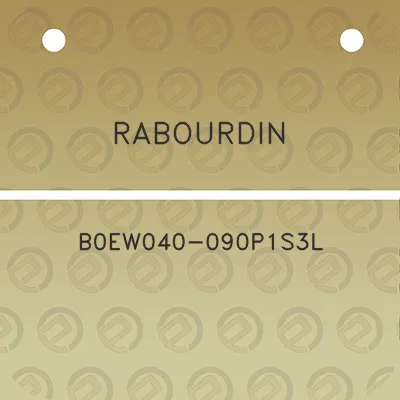 rabourdin-b0ew040-090p1s3l