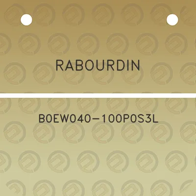 rabourdin-b0ew040-100p0s3l