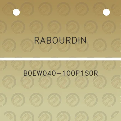 rabourdin-b0ew040-100p1s0r