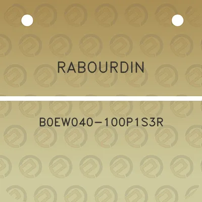 rabourdin-b0ew040-100p1s3r