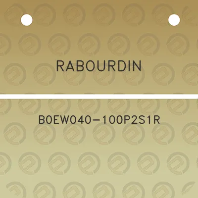 rabourdin-b0ew040-100p2s1r