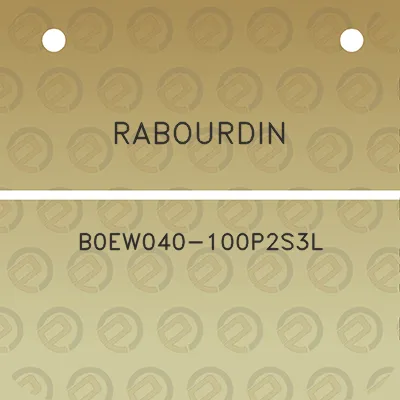 rabourdin-b0ew040-100p2s3l