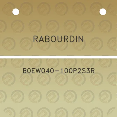 rabourdin-b0ew040-100p2s3r