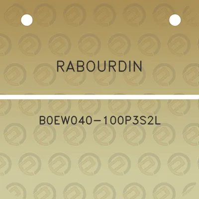 rabourdin-b0ew040-100p3s2l