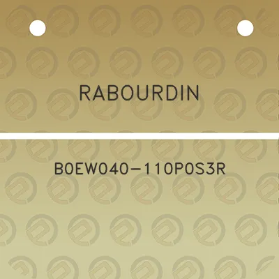 rabourdin-b0ew040-110p0s3r