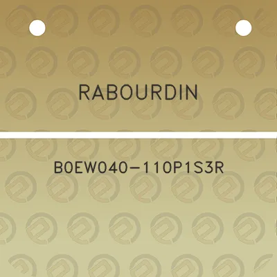 rabourdin-b0ew040-110p1s3r