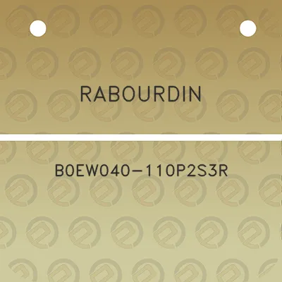 rabourdin-b0ew040-110p2s3r