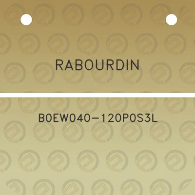 rabourdin-b0ew040-120p0s3l