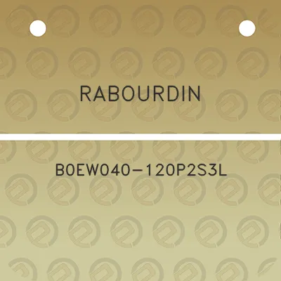 rabourdin-b0ew040-120p2s3l