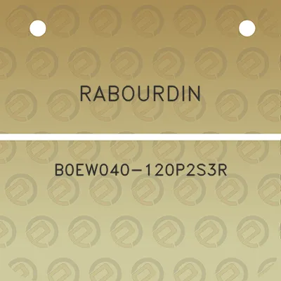 rabourdin-b0ew040-120p2s3r