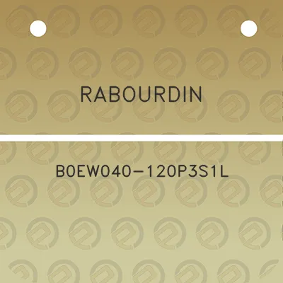 rabourdin-b0ew040-120p3s1l