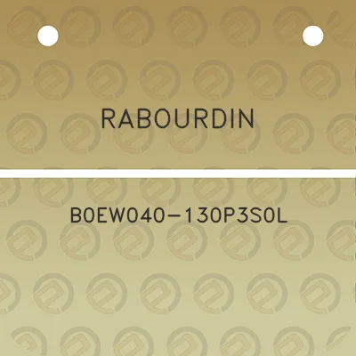 rabourdin-b0ew040-130p3s0l