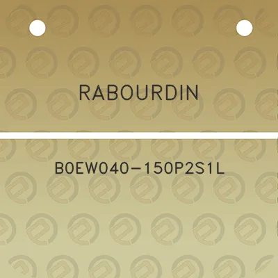 rabourdin-b0ew040-150p2s1l