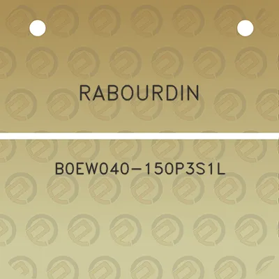 rabourdin-b0ew040-150p3s1l