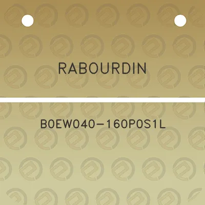 rabourdin-b0ew040-160p0s1l