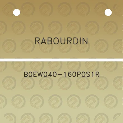 rabourdin-b0ew040-160p0s1r