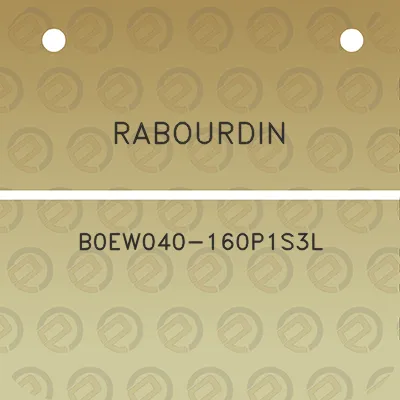 rabourdin-b0ew040-160p1s3l